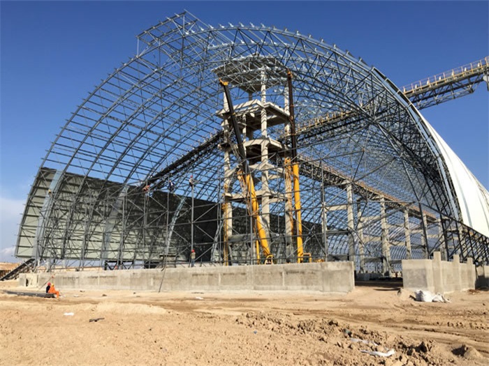 驻马店煤机油桶翘工程网架